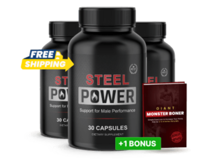Steel Power 3 Bottles